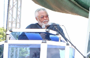 Former President, Jerry John Rawlings