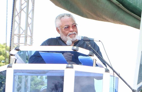 Former President, Jerry John Rawlings