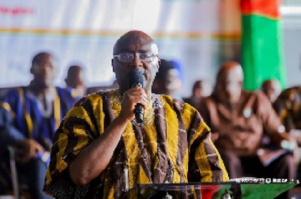 Dr. Mahamudu Bawumia meeting Central Region Chiefs