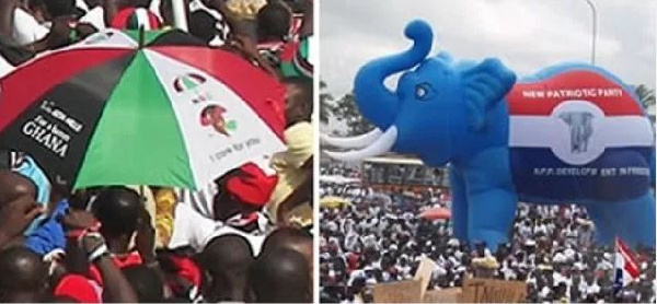 NDC and NPP will wrestle for power come 2024