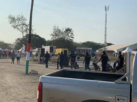 NDC vigilante group, Lions at the Accra International Trade Fair Centre ready to provide security