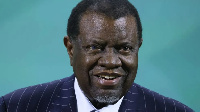 Namibia's President Hage Geingob said in 2014 that he had survived prostate cancer [Getty Images]