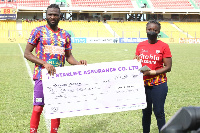 Mohammed Alhassan wins Fan's Player of the month for April