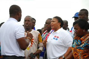 Rebecca Akufo-Addo at Ledzokuku constituency