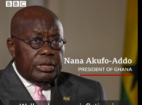 President Nana Akufo-Addo on Monday was a guest on BBC's Focus on Africa