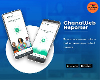 Just download the GhanaWeb App and register to join GhanaWeb Reporter