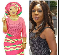 Afia Schwarzenegger and Diamond Appiah