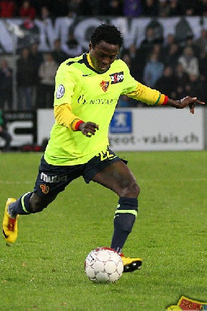 Ghana defender Samuel Inkoom