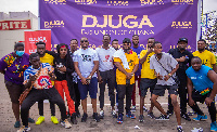 Participants of the DJUGA health walk