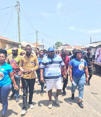 The exercise included a float through some principal streets in the Ada constituency