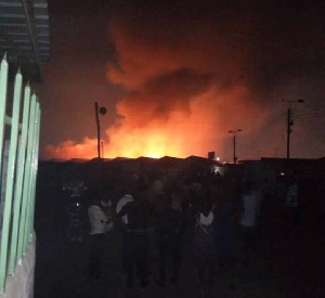 Odorna Market Fire