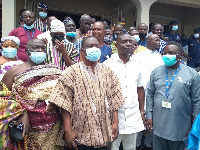 Kwasi Adu Gyan and Isaac Baffoe Ameyaw, others in a group photo