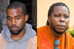 American rapper, Kanye West and Ghana's Edem