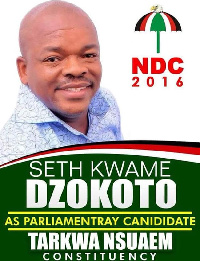 Seth Kwame Dzokoto, NDC Parliamentary Candidate for Tarkwa-Nsuaem Constituency