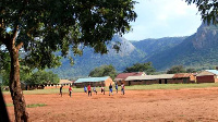 One of the closed schools in Karamoja