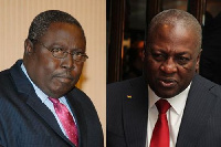 Martin Amidu and John Dramani Mahama