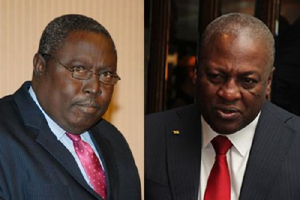 Martin Amidu and John Mahama