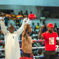 Ghanaian boxer, George Ashie