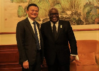 President Akufo-Addo and Jack Ma