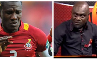 Asamoah Gyan and Countryman Songo