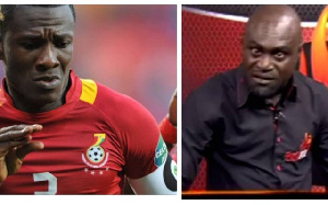 Asamoah Gyan and Countryman Songo