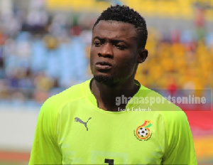 Black Meteors goalkeeper, Kwame Baah