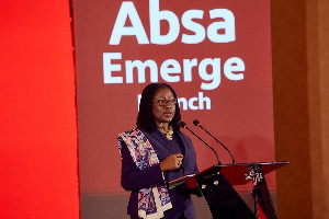 Second Deputy Governor of the Bank of Ghana,  Elsie Addo Awadzi