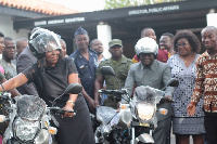 Hon Lydia Seyram Alhassan has also facilitated the installation of 1000 street lights on campus