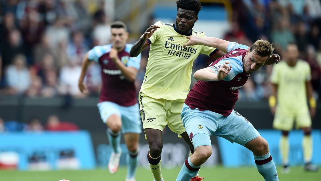 Partey in action for Arsenal over the weekend