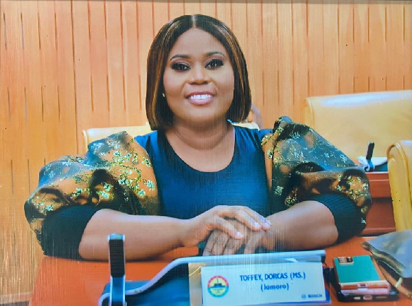 Member of Parliament of Jomoro, Dorcas Affo -Toffey