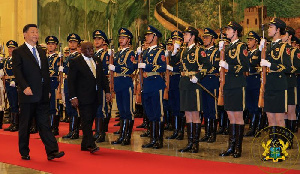 President Akufo Addo With President Xi Jinping