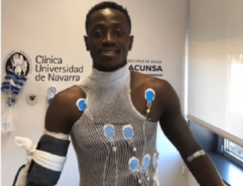 Emmanuel Boateng has completed his Dalian Yifang medicals