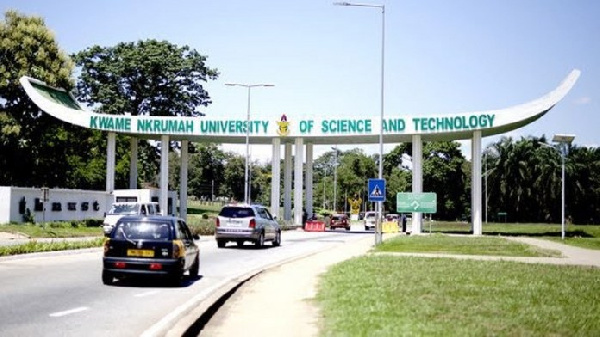 Entrance of KNUST in Kumasi