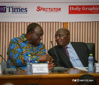 Vice President Dr Mahamudu Bawumia with Alan Kyerematen