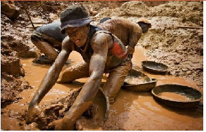 Efforts are being made to deal with the menace of 'galamsey' in the country