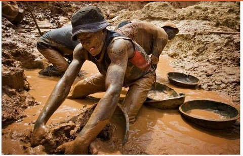 Efforts are being made to deal with the menace of 'galamsey' in the country