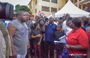 Bawumia with the late Agyarko