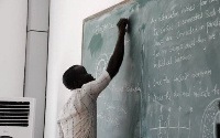 A file photo of a teacher in the classroom