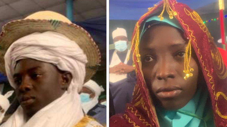 Muhammad Auwal Gusau (hagu) da Nusaiba Shuaibu Ahmad, su ne gwarazan musabaƙar