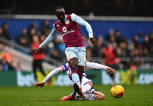 Adomah has netted three goals in just four games for the Villans this season.