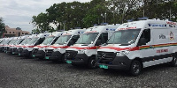 The ambulance will be delivered to the constituencies from January 2020