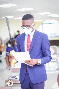 UCC SRC President, Christopher Dadson