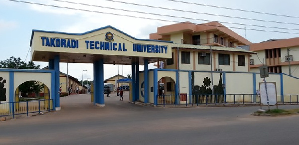 Entrance of Takoradi Technical University