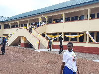 A photograph of the new building at the Tamale SHS