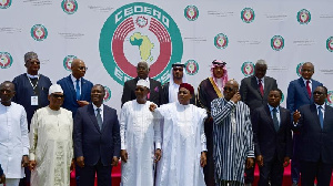 African leaders in a group photograph