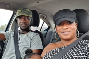 Singer TiC and wife, Serwaa