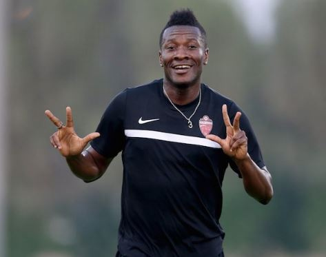 Ghana captain, Asamoah Gyan