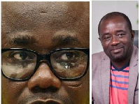 Former GFA Capo ,Kwesi Nyantakyi and GFA President, Kurt E.S Okraku