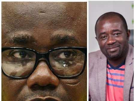 Former GFA Capo ,Kwesi Nyantakyi and GFA President, Kurt E.S Okraku