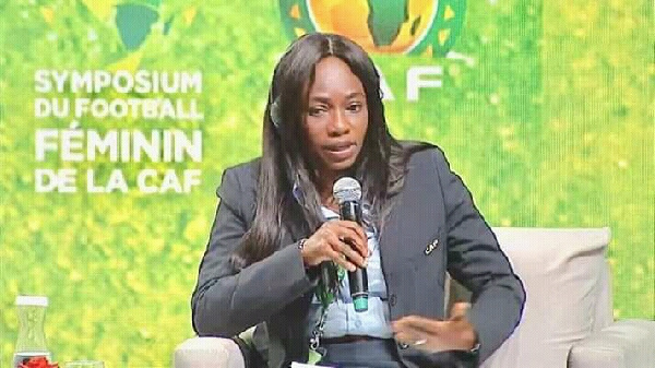 Isha Johanssen, is the chairperson of the CAF organizing committee for women